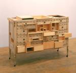 Courtney Smith. Santo Antonio, 2003. Brazilian chest of drawers, plywood, 81.3 x 147.3 x 50.8 cm. Courtesy of the artist. Photograph: Mauro Restiffe.