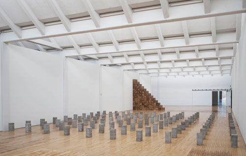 Installation view (3), Carl Andre: Sculpture as Place, 1958–2010, Dia:Beacon, Riggio Galleries, Beacon, New York. 5 May 2014–2 March 2015. Art © Carl Andre/Licensed by VAGA, New York, NY. Photograph: Bill Jacobson Studio, New York. Courtesy Dia Art Foundation, New York.