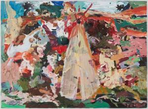 Cecily Brown. Princess Minniehaha, 2005. Oil on linen, 12.5 x 17 in.