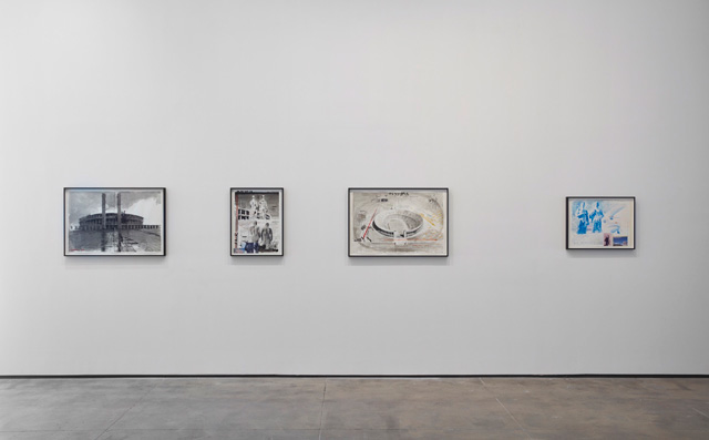 David Claerbout. Installation view (4) of LIGHT/WORK at Sean Kelly, New York, 19 March – 30 April 2016. Photograph: Jason Wyche. Courtesy of Sean Kelly, New York.