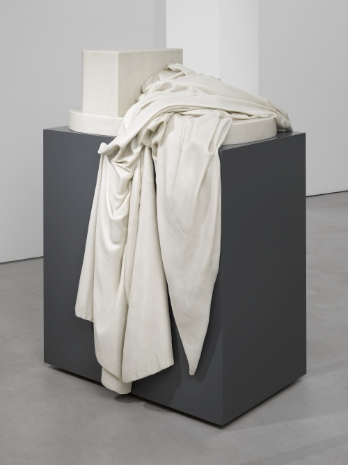 Ryan Gander. As Is...(Maternal Affection, 1837, Edward Hodges Baily) 2015. Marble, Marble resin and wood. 137 x 95.5 x 80 cm. © Ryan Gander; Courtesy Lisson Gallery, London.