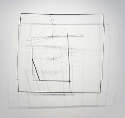 Gego. Dibujo sin papel 85/18 (Drawing without paper 85/18), 1985. Metal and wire. Collection of Maria Cristina and Pablo Henning. Photograph: Peter Butler.
