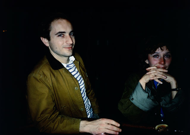 Nan Goldin. David and Butch Crying at Tin Pan Alley, New York City, 1981. Silver dye bleach print, printed 2009, 15 1/2 x 23 1/8 in (39.4 x 58.7 cm). The Museum of Modern Art, New York. Purchase. © 2016 Nan Goldin.