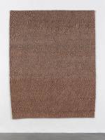 Navid Nuur. Local Study 3: The Eye Codex of the Monochrome, 2014. Custom made rug (brown wool), 272 x 215 cm. Courtesy the artist, Galerie Plan B, Berlin I Cluj, and Galerie Max Hetzler, Berlin I Paris.
