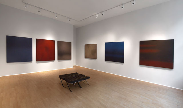 Jiang Dahai: Diffusion, gallery view, The Mayor Gallery, London. Photograph courtesy of The Mayor Gallery.