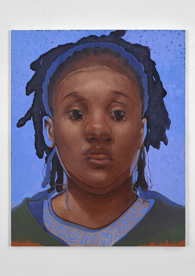 Titus Kaphar. Destiny II, 2016. Oil on canvas, 60 x 48 in. © Titus Kaphar. Courtesy of the artist and Jack Shainman Gallery.