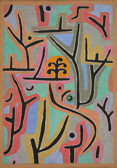 Paul Klee. Park near Lu, 1938. Zentrum Paul Klee.