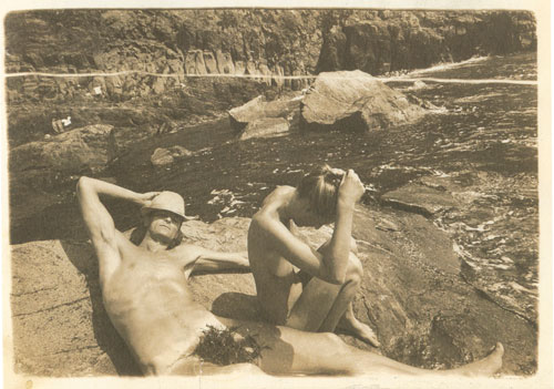 Boris Mikhailov. Crimean Snobbism (Series), 1981. One of a series of 55 photographs, gelatin silver prints, sepia toned,
5 1/8 x 7 inches (13 x 18 cm), edition of 3/3.
