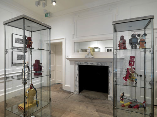 Toys and objects collected by Eduardo Paolozzi, 1950s–1970s. Victoria and Albert Museum; Collection Robin Spencer. Photograph by Marcus J. Leith.