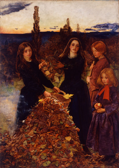 John Everett Millais. Autumn Leaves, 1855-6. Manchester City Galleries.