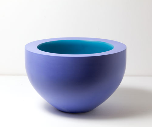 Nicholas Rena. The Harmony of the Year, 2013. Ceramic, painted and polished, bowl 27 cm high. Photograph: Philip Sayer. Copyright of photograph: Lynne Strover Gallery/Nicholas Rena.