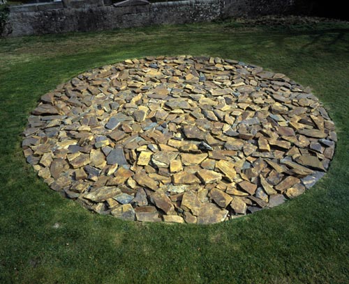 Richard Long. <em>Macduff Circle</em>, 2002. © The Artist.