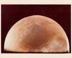 Martian hemisphere, Viking 1 Orbiter, June 1976, Vintage chromogenic print, c20 x 25 cm, NASA S-76-27349. Courtesy Breese Little.